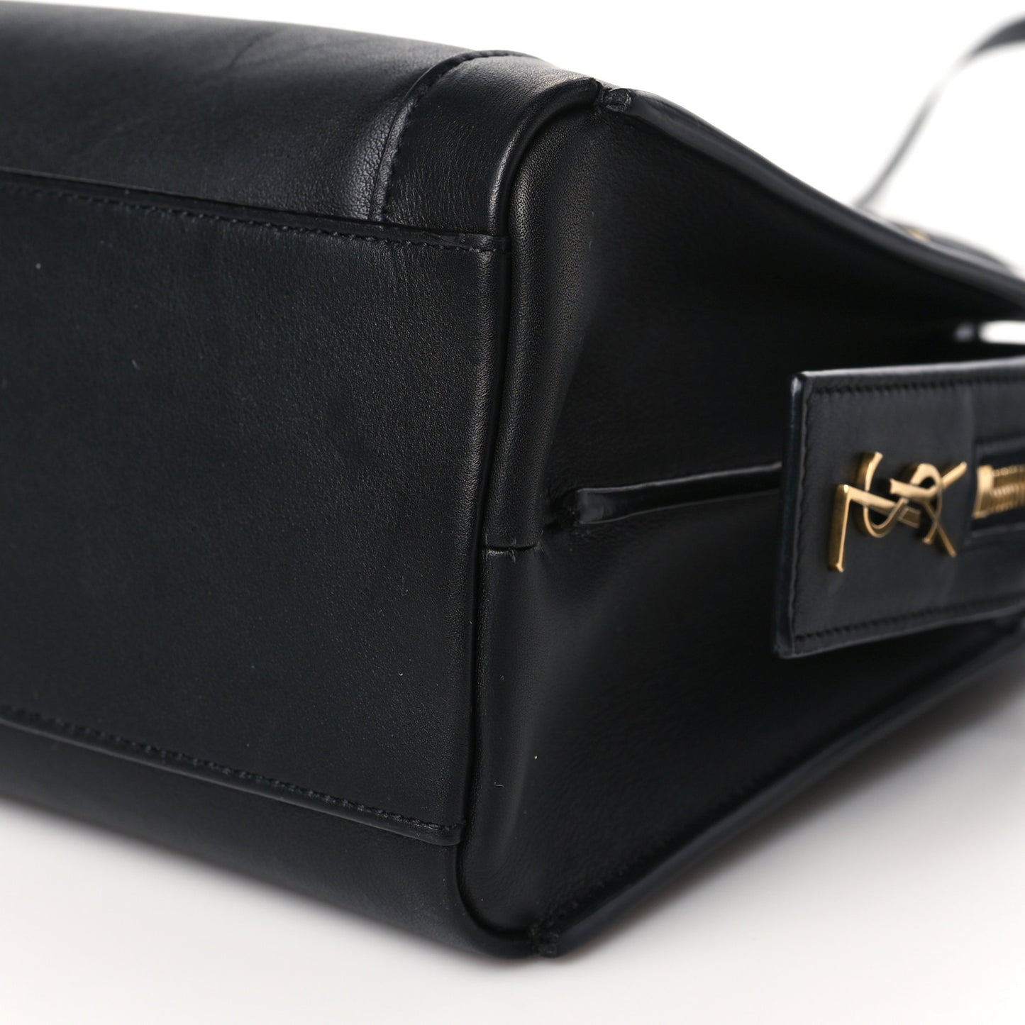 Smooth Calfskin Small East Side Tote Black