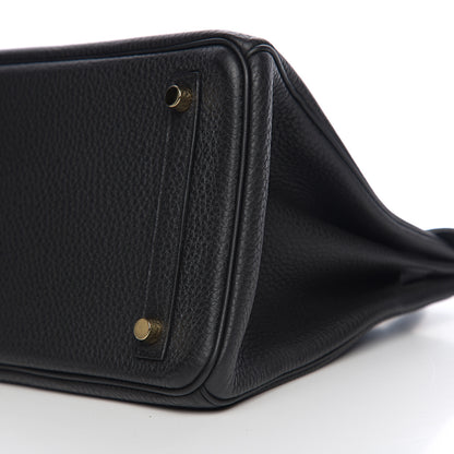 Hermes Togo Birkin 30 Black 9 of 10