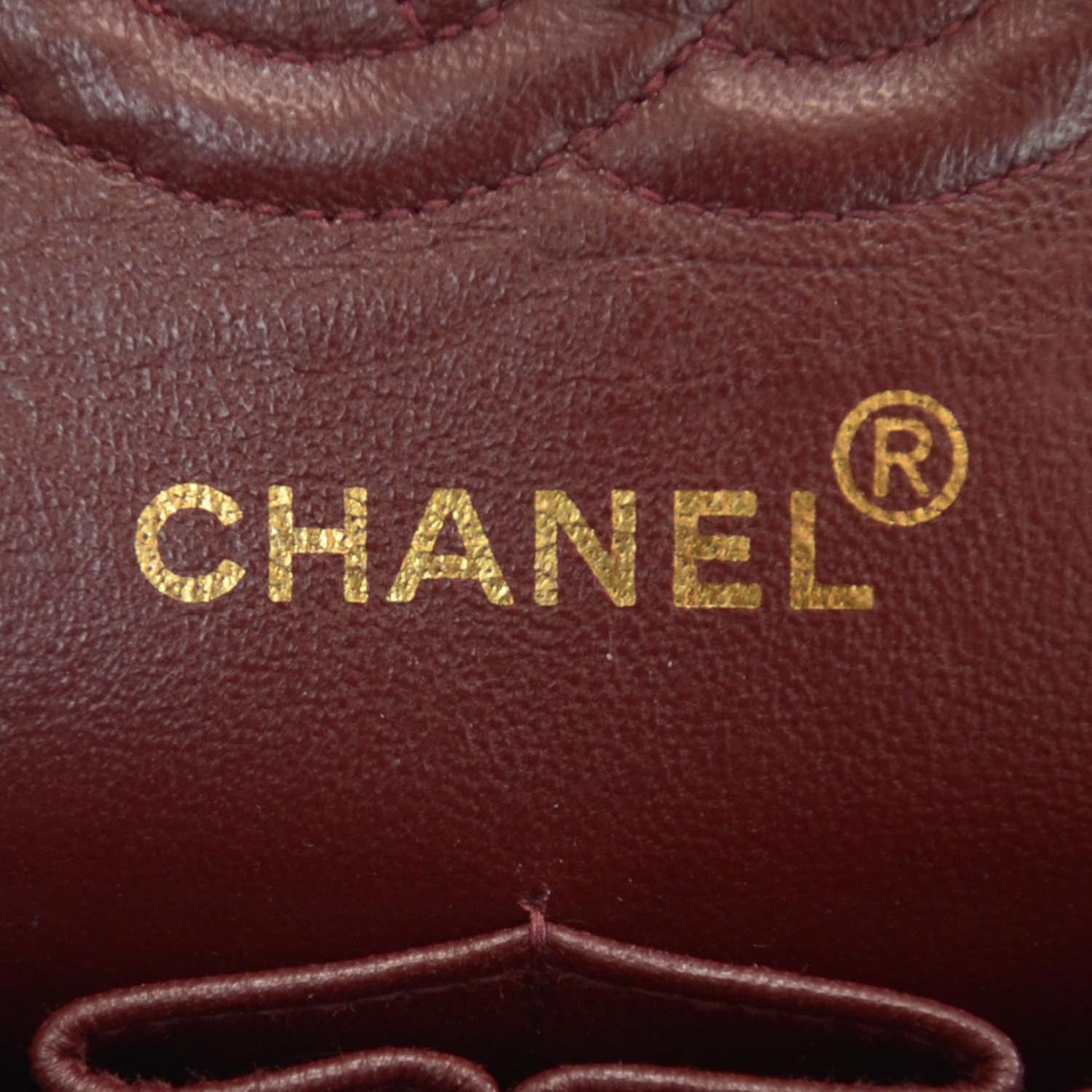 Chanel Lambskin Small Double Flap Navy 6 of 10