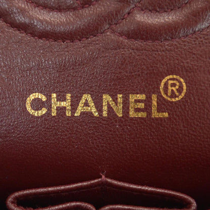 Chanel Lambskin Small Double Flap Navy 6 of 10