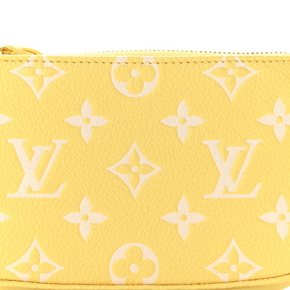 Louis Vuitton Empreinte Monogram Mini Pochette Accessories Lemon Curd Yellow 12 of 14