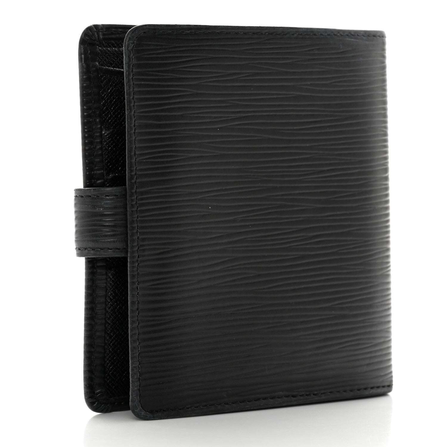 Louis Vuitton Epi Porte-Billets Compact Wallet Black 3 of 8