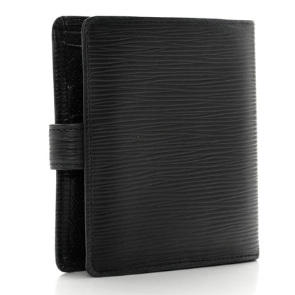 Louis Vuitton Epi Porte-Billets Compact Wallet Black 3 of 8