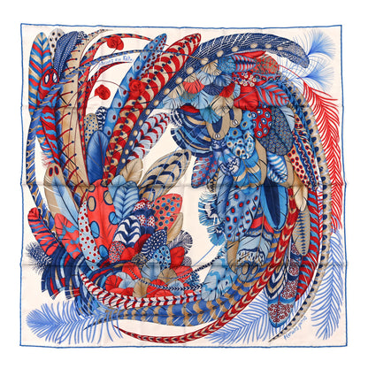 Hermes Silk Plumes En Fete Scarf 90 1 of 3