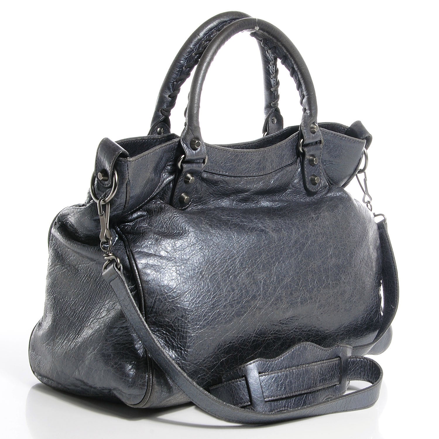 Balenciaga Agneau Velo Argent Fonce 6 of 13