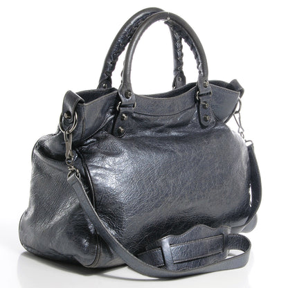Balenciaga Agneau Velo Argent Fonce 6 of 13