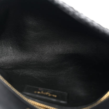Saint Laurent Raffia Monogram Tassel Kate 99 Black 5 of 11