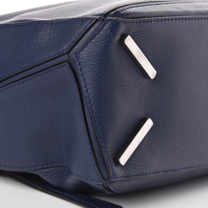 Loewe Calfskin Small Puzzle Bag Marine 9 of 11