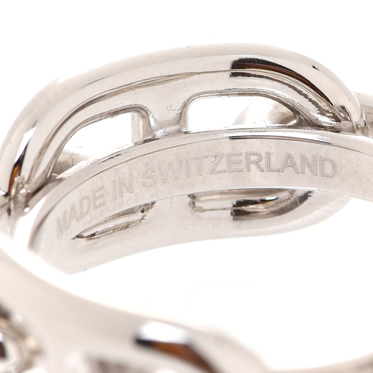 Hermes Palladium Regate Scarf Ring 4 of 5