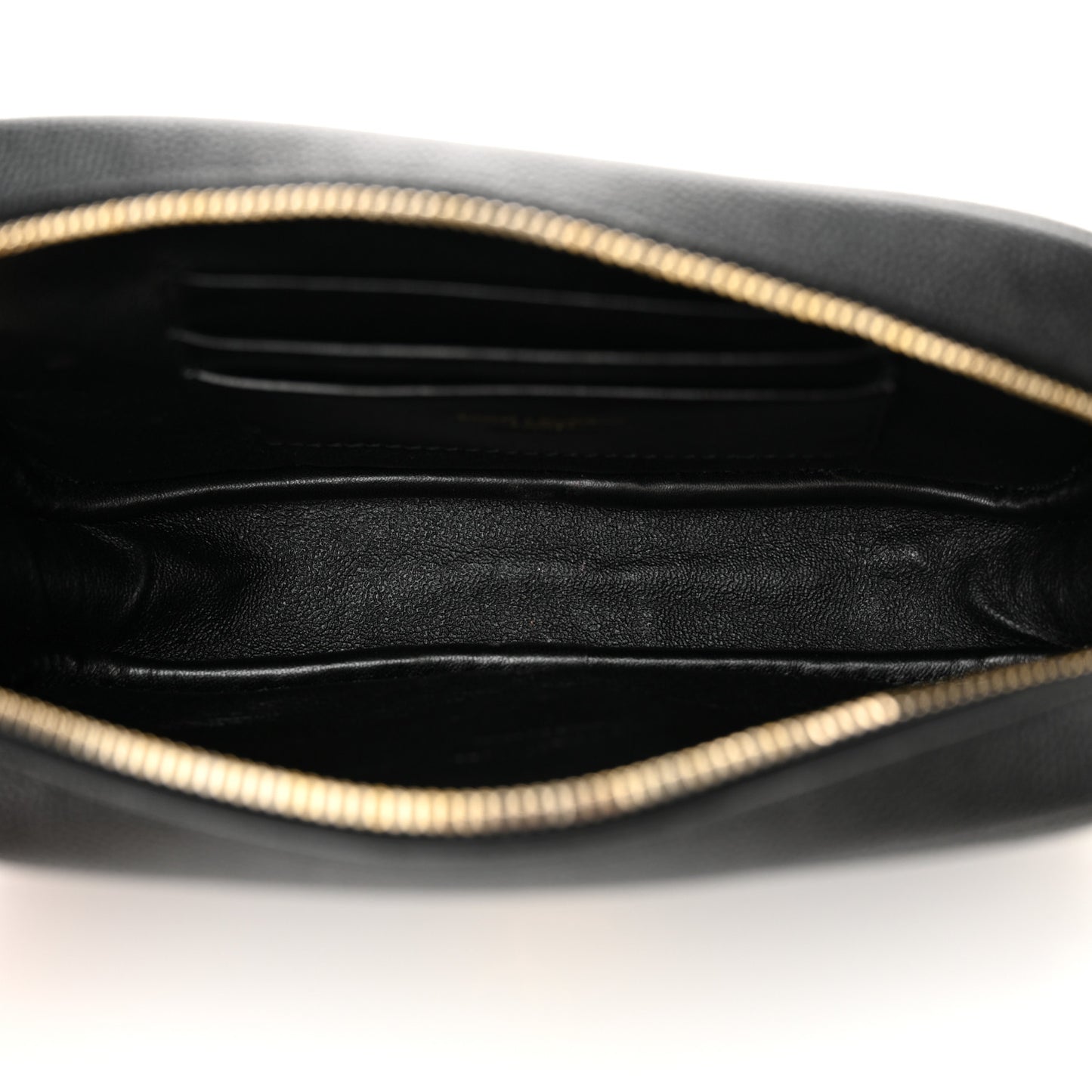 Grain De Poudre Matelasse Monogram Mini Lou Camera Bag Black
