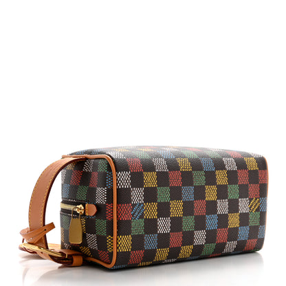 Louis Vuitton Monogram Locker Dopp Kit Toilet Pouch Multicolor 4 of 7