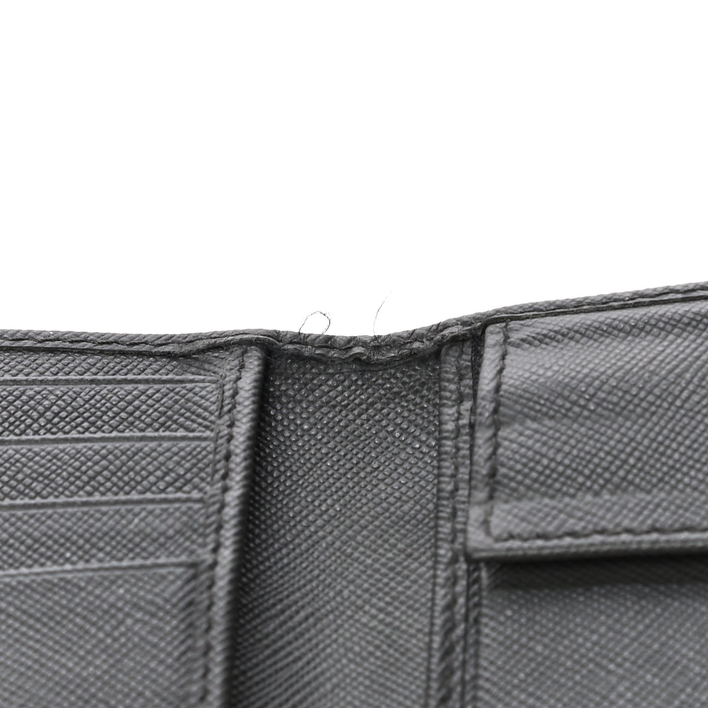 Saffiano Bi-Fold Wallet Grafite