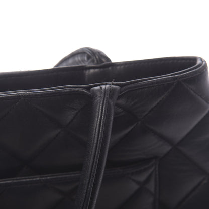 Chanel Lambskin Quilted Medallion Tote Black 8 of 18