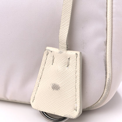 Prada Nylon Re-Edition 2005 Shoulder Bag White 14 of 16