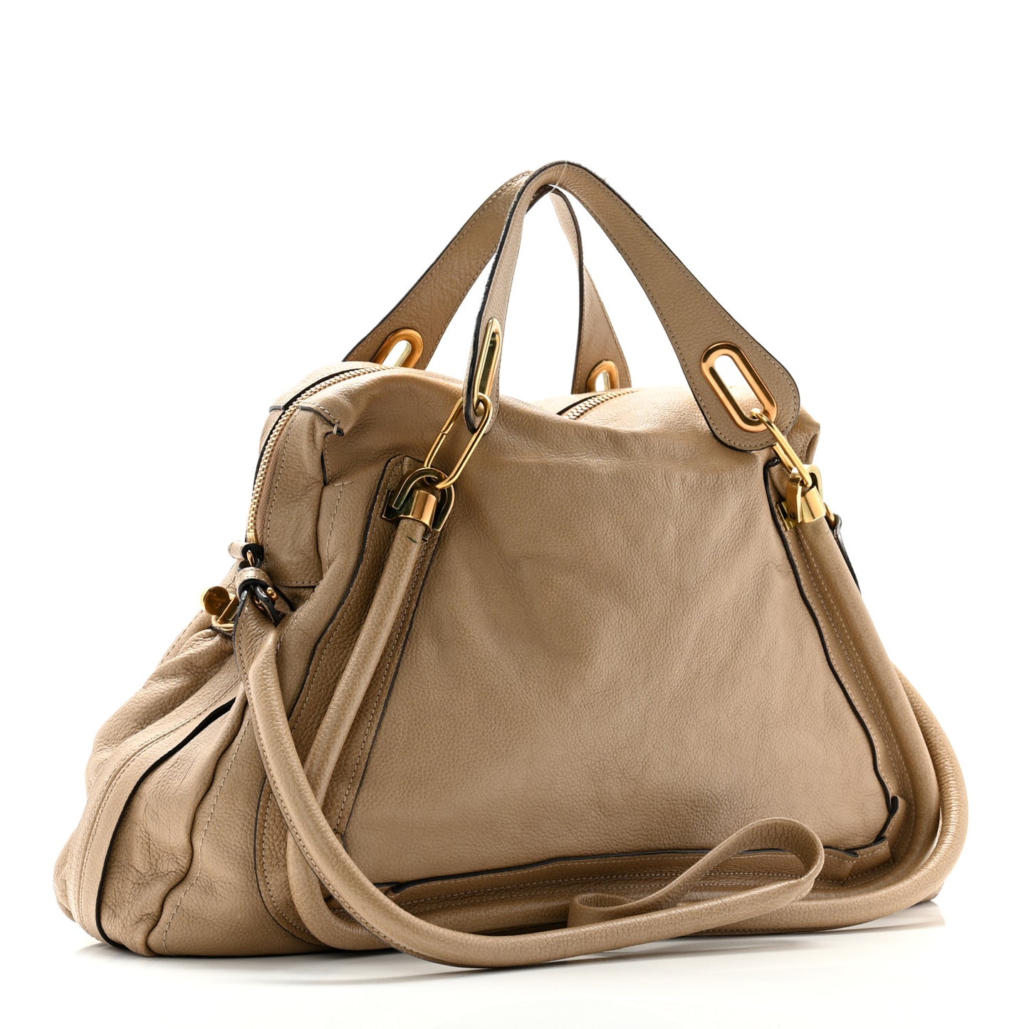 Calfskin Large Paraty Barbour Khaki