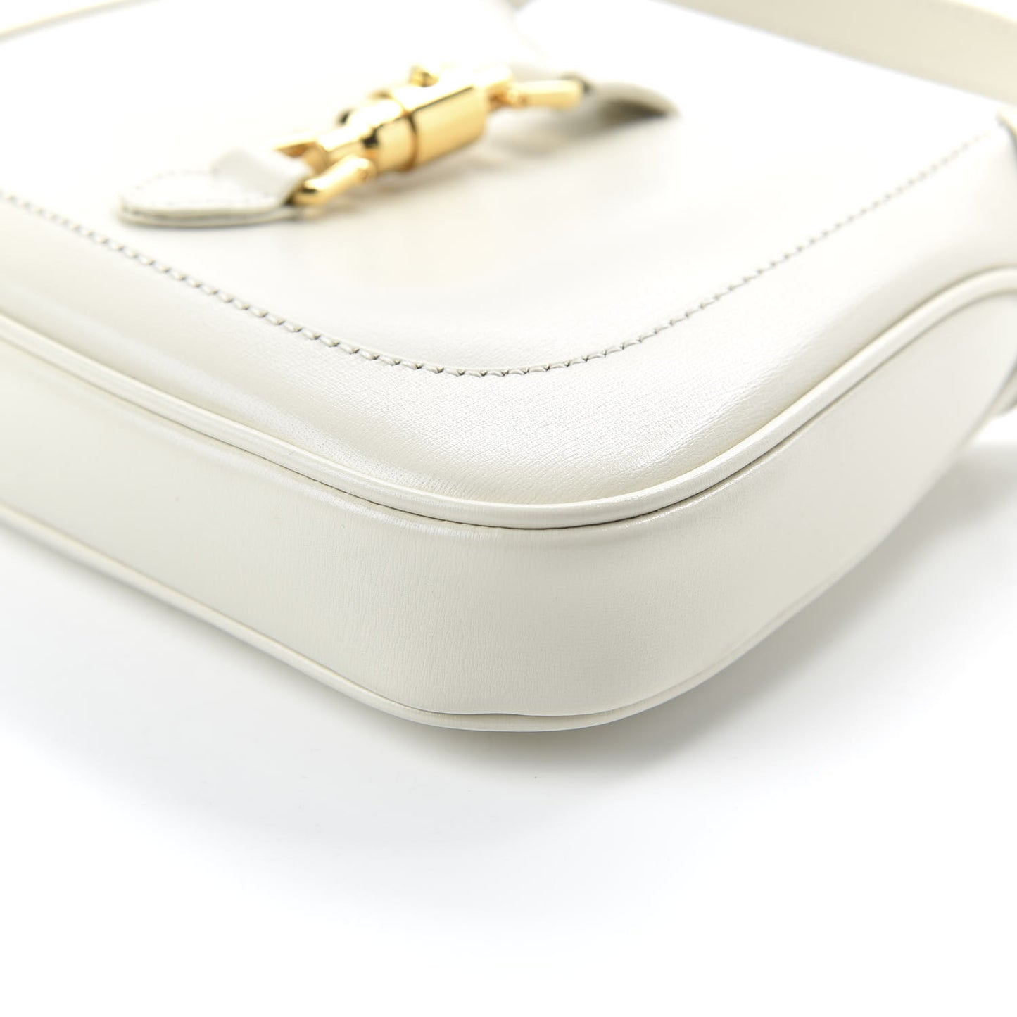 Boarded Dyana Lux Calfskin Mini Jackie 1961 Hobo Mystic White