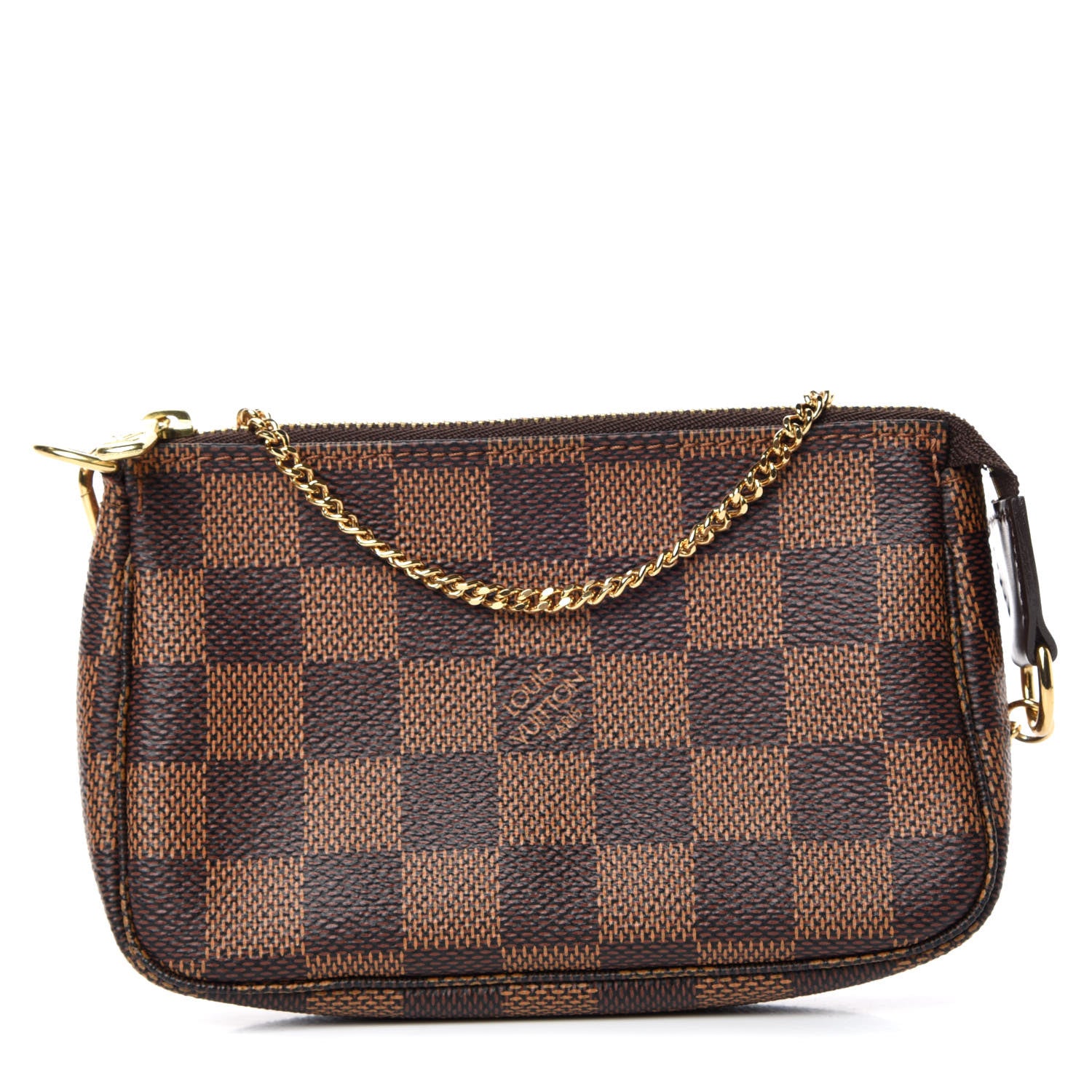 Louis Vuitton Damier Ebene Mini Pochette Accessories 1 of 9