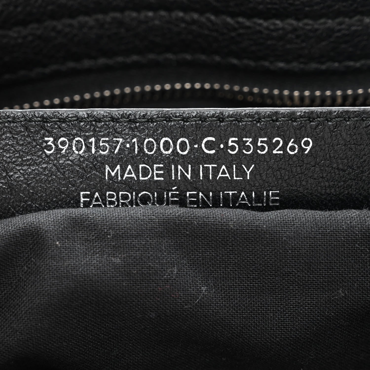 Balenciaga Chevre Silver Metallic Edge Hardware Velo Black 7 of 10