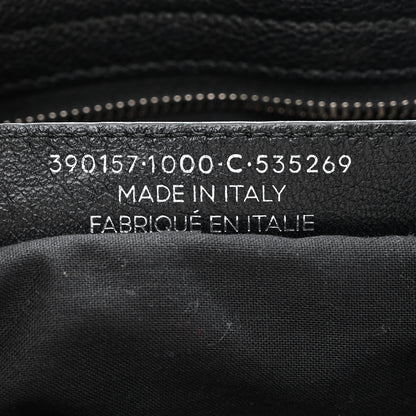 Balenciaga Chevre Silver Metallic Edge Hardware Velo Black 7 of 10