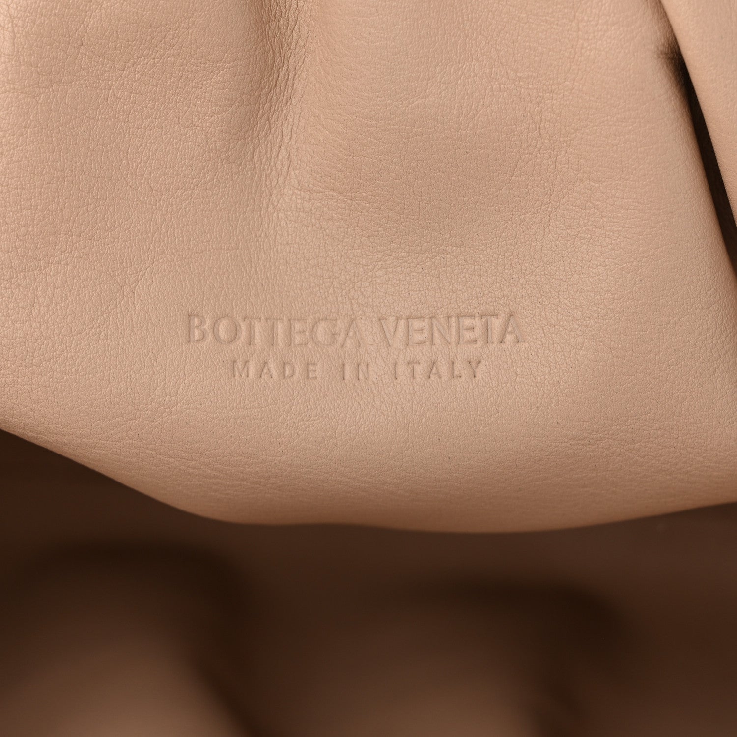 Bottega Veneta Smooth Butter Calf The Pouch Oversized Clutch Nude 6 of 10