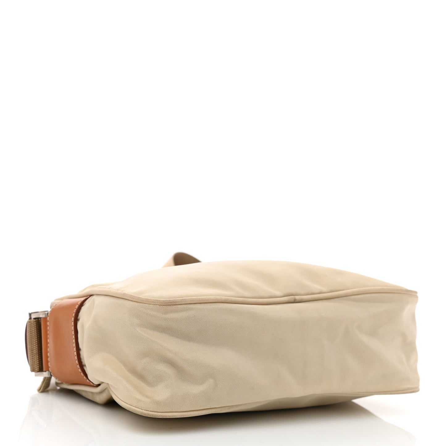 Nylon Tessuto Vela Sport Messenger Bag Cammello