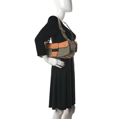 Christian Dior Denim Street Chic Shoulder Bag Grey 2 of 25