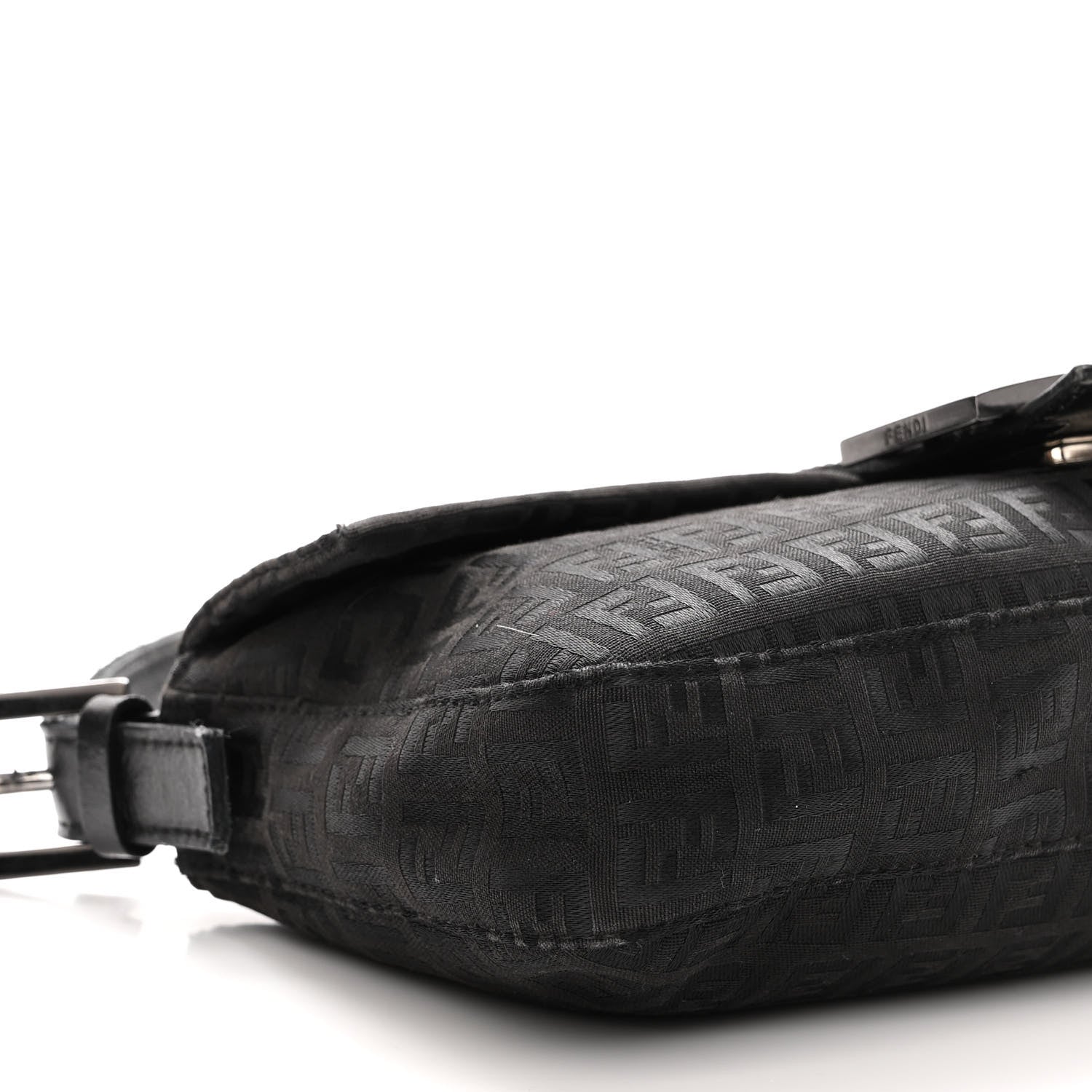 Fendi Zucchino Baguette Black 8 of 10