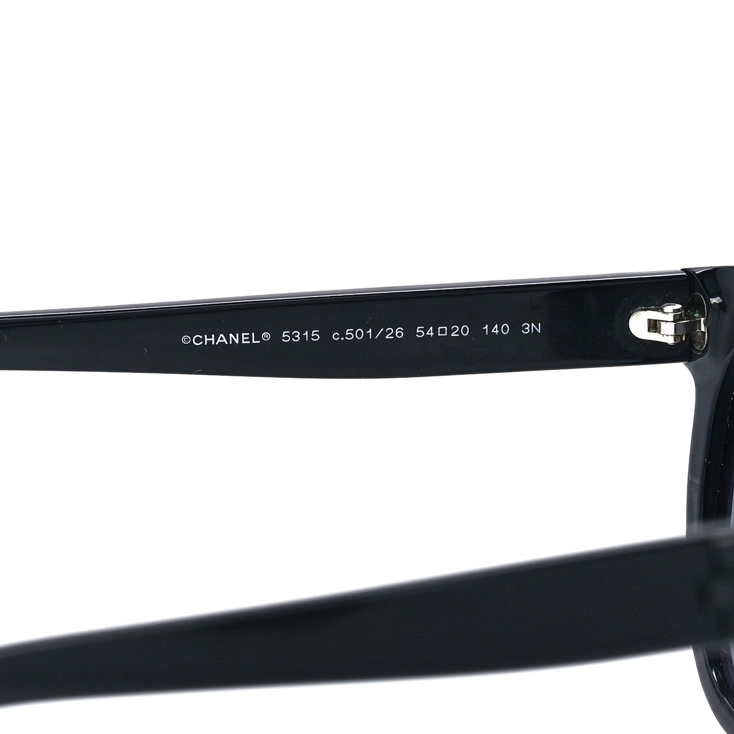Pantos Signature CC Sunglasses 5315 Black