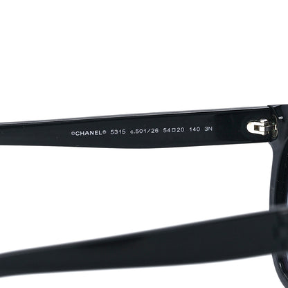 Chanel Pantos Signature CC Sunglasses 5315 Black 5 of 8