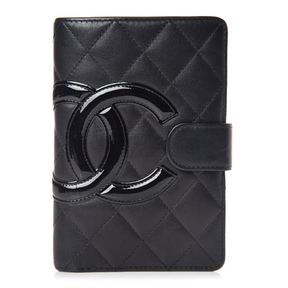 Chanel Calfskin Cambon Zipped Pocket Wallet Black 1 of 14