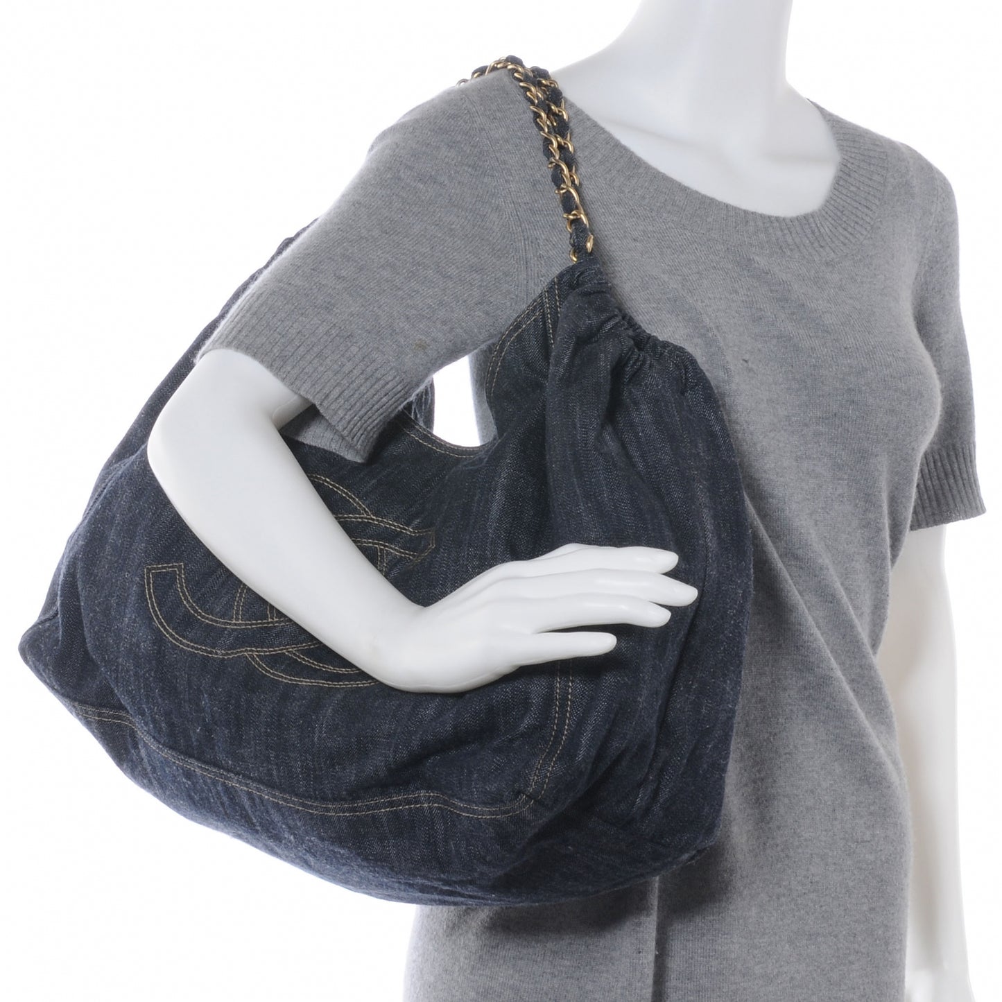 Denim XL Coco Cabas Tote