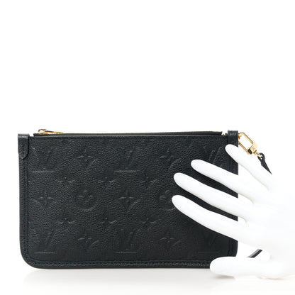 Louis Vuitton Empreinte CarryAll PM Pochette Black 2 of 10