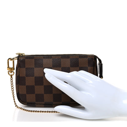 Louis Vuitton Damier Ebene Mini Pochette Accessories 2 of 7