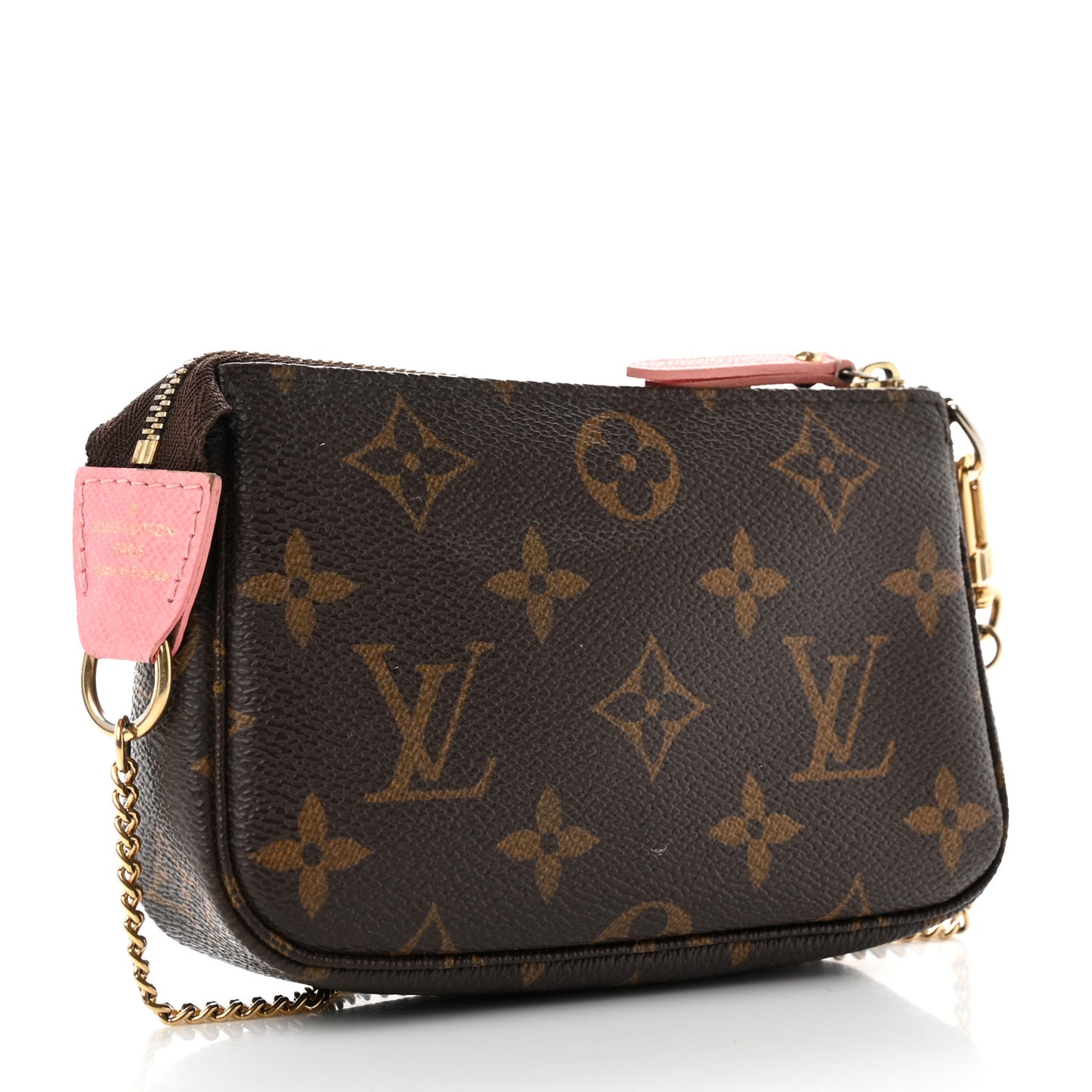Monogram Illustre Mini Pochette Accessories Rose