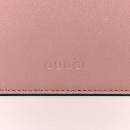 Gucci Nappa Crystal Triangles Clutch Rose Baby Candy Rame 14 of 14