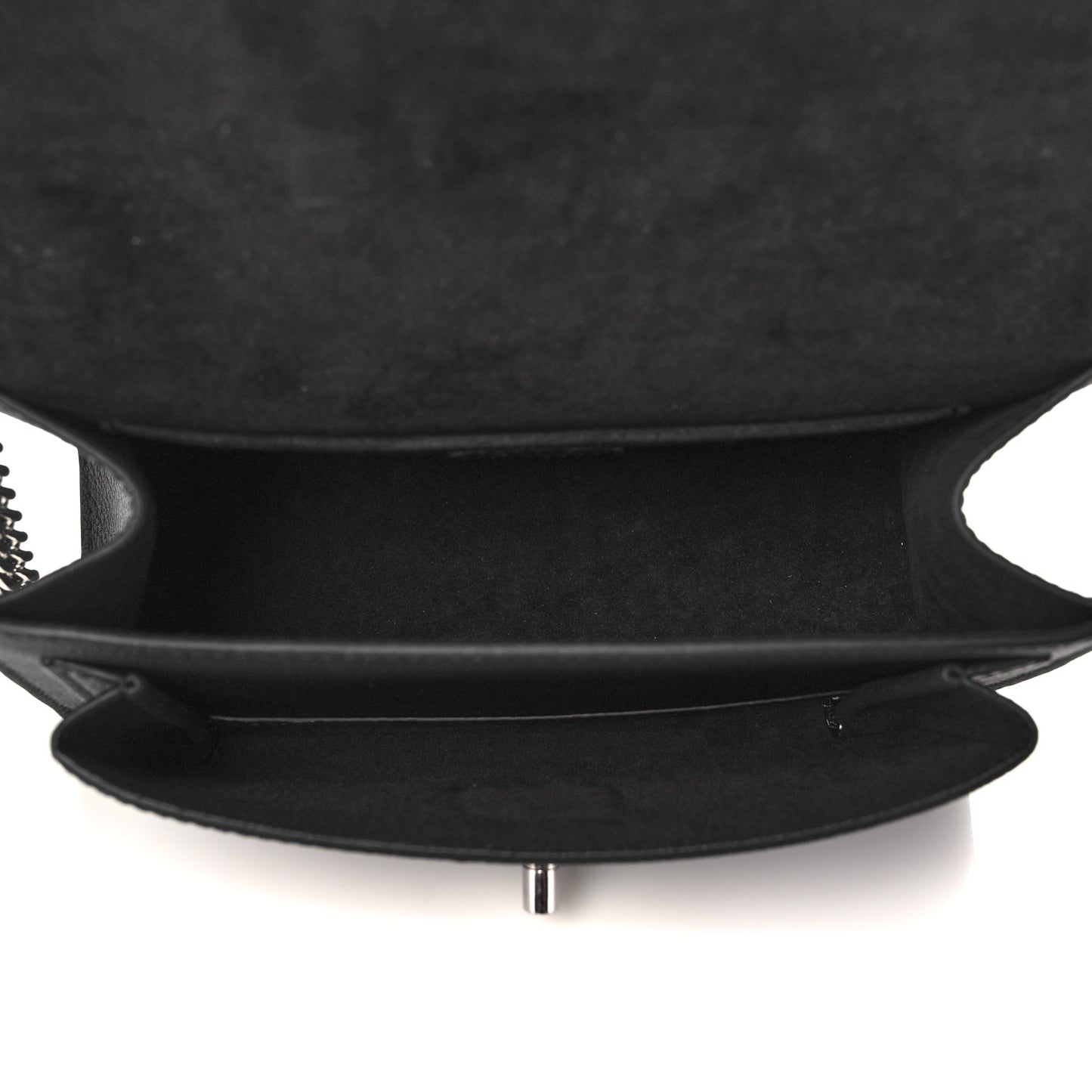 Soft Calfskin Mylockme Chain Bag BB Black