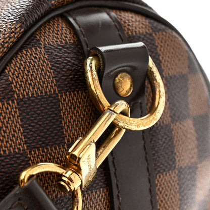 Louis Vuitton Damier Ebene Speedy Bandouliere 30 13 of 17