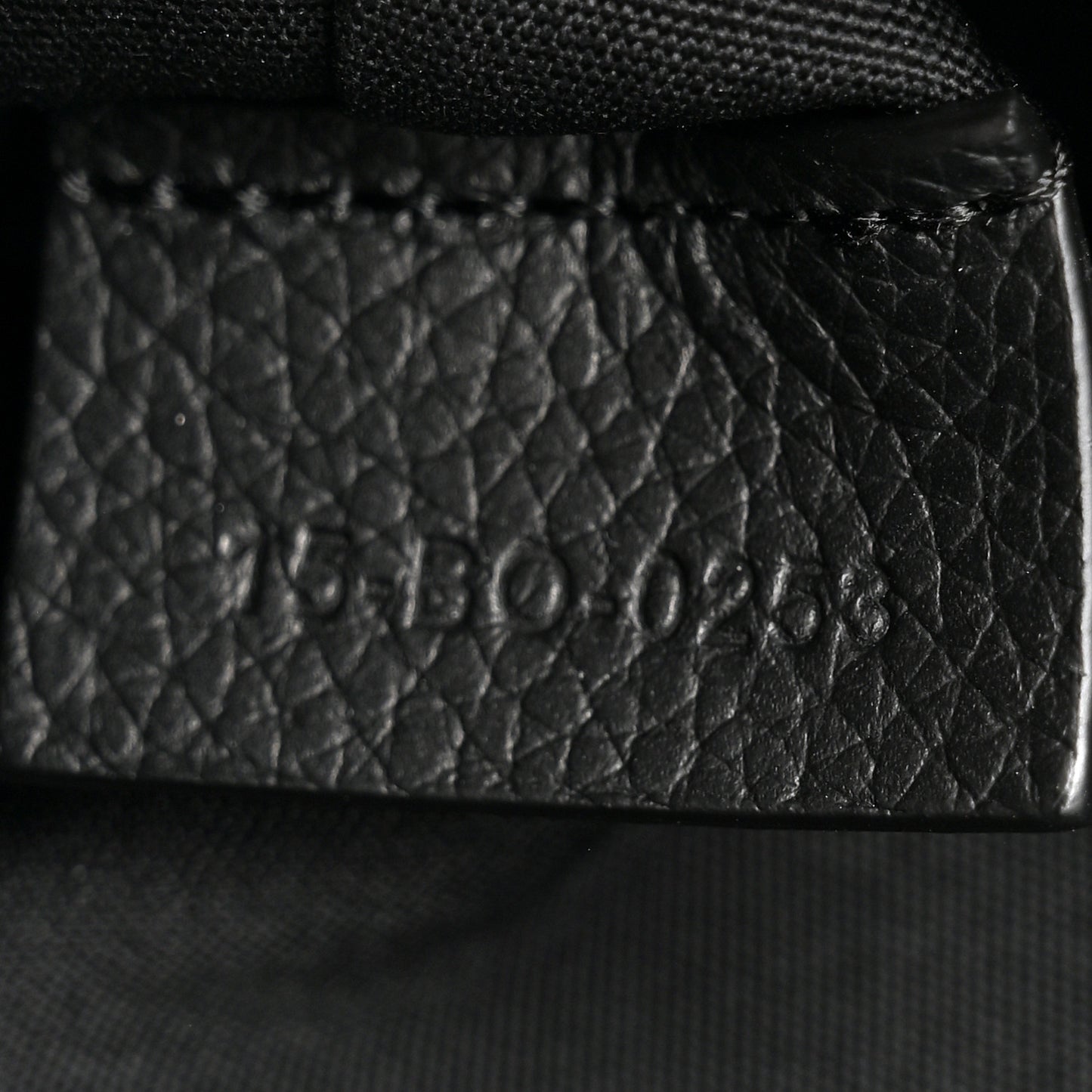 Oblique Jacquard Toiletry Pouch Black