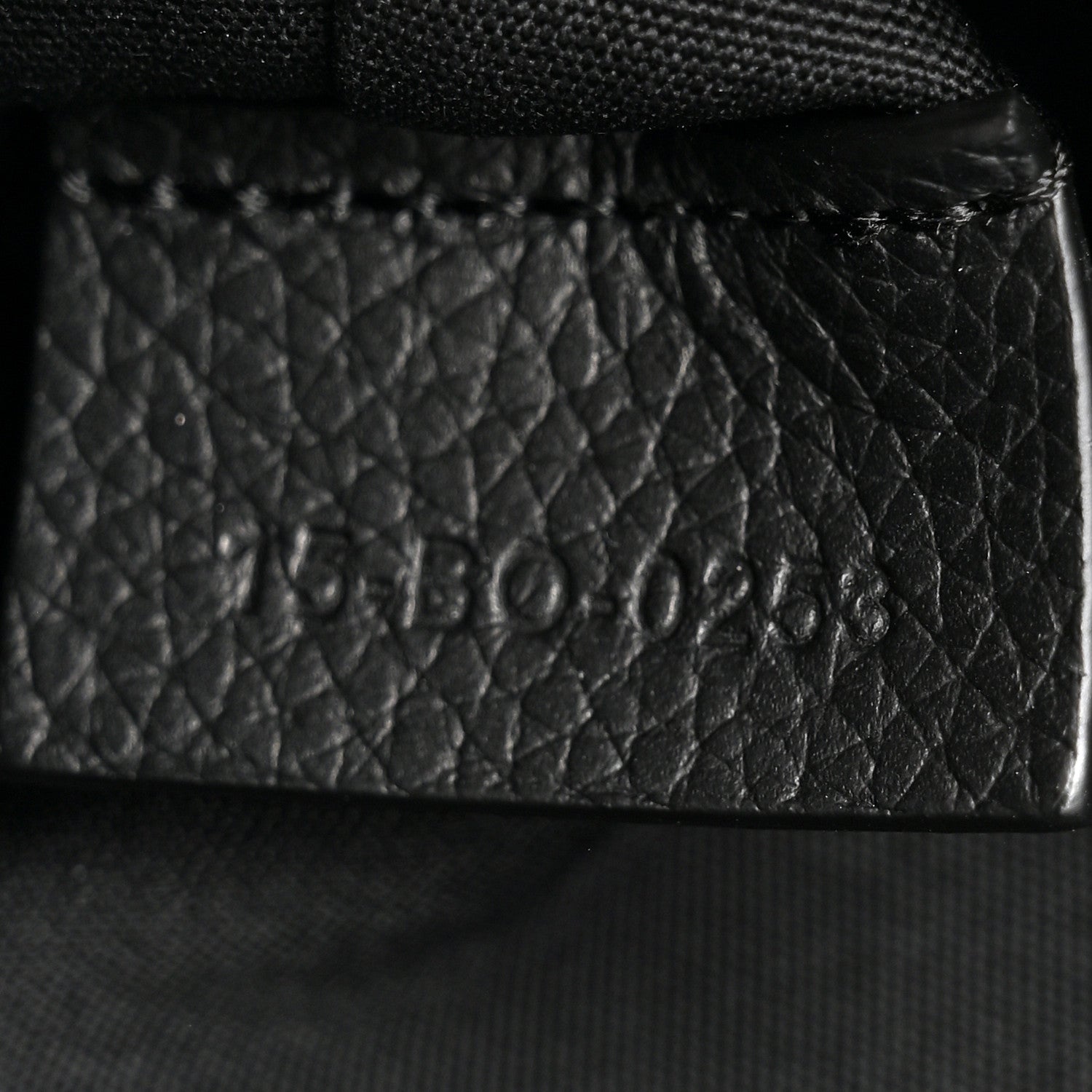 Christian Dior Oblique Jacquard Toiletry Pouch Black 7 of 7