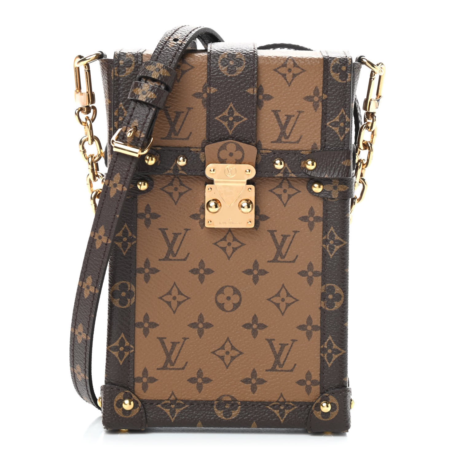 Louis Vuitton Reverse Monogram Pochette Trunk Verticale 1 of 8