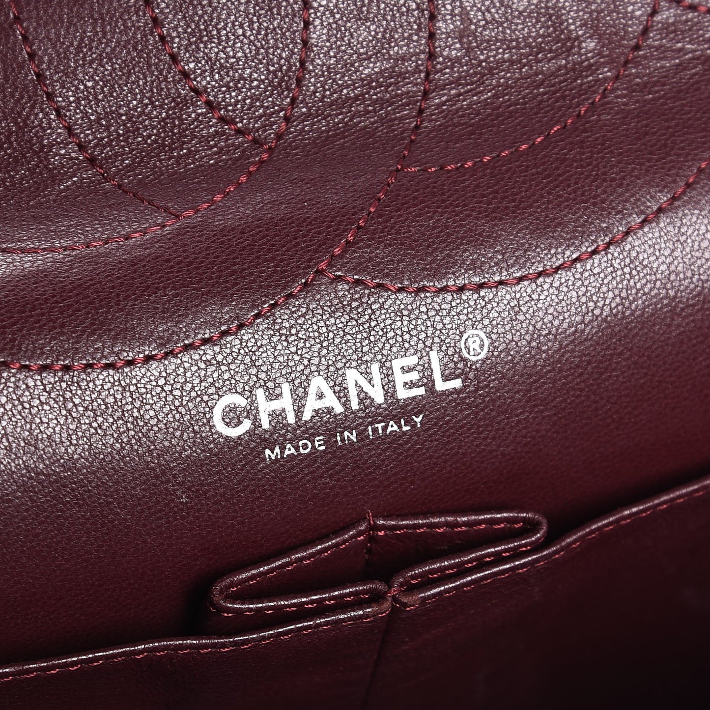 Aged Calfskin Quilted 2.55 Reissue 227 Flap Black