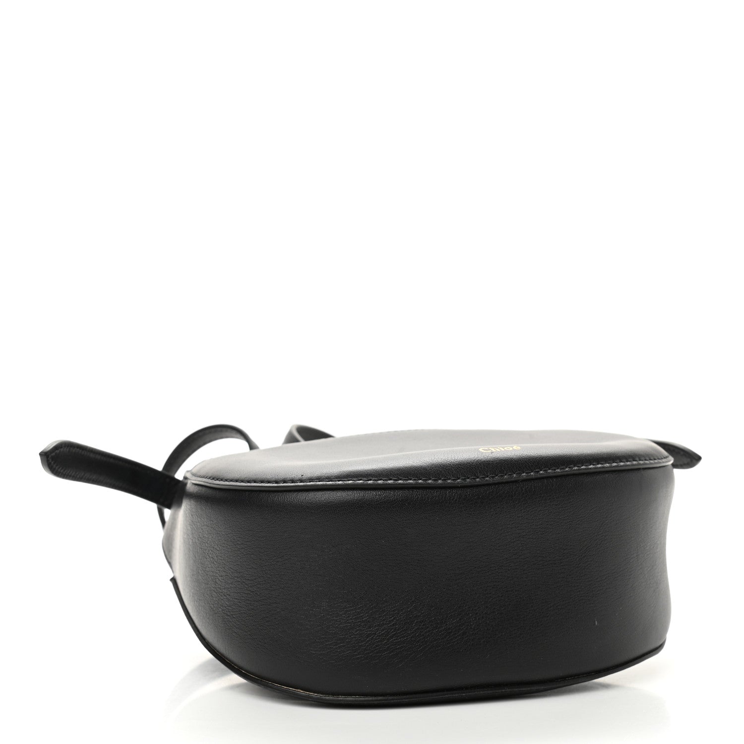 Chloe Small Grain Calfskin Kiss Bag Black 3 of 8