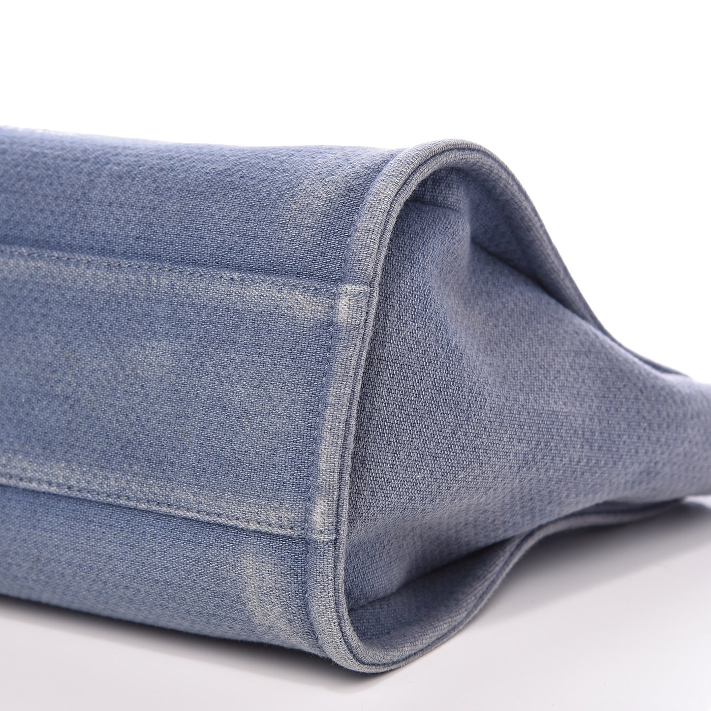 Canvas Small Deauville Tote Blue