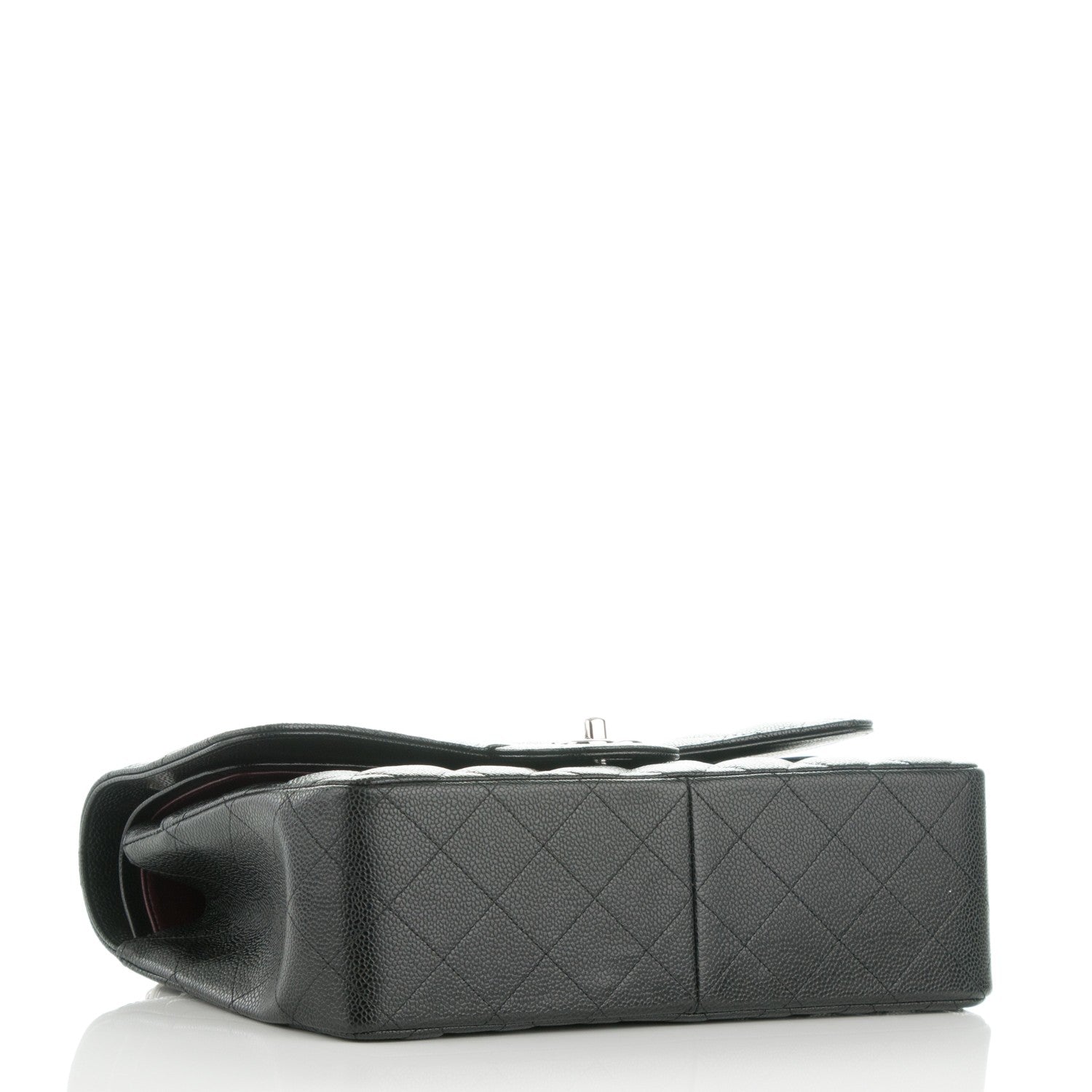 Chanel Caviar Quilted Jumbo Double Flap Black 4 of 8