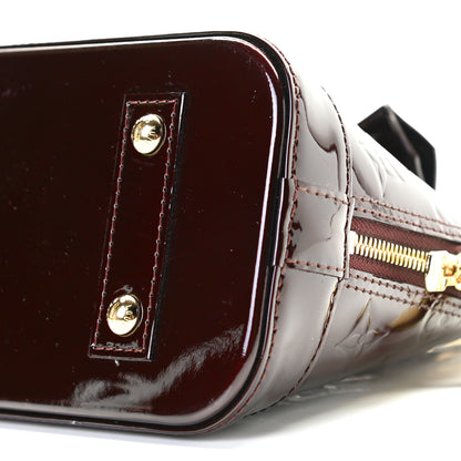 Louis Vuitton Vernis Alma BB Amarante 6 of 9