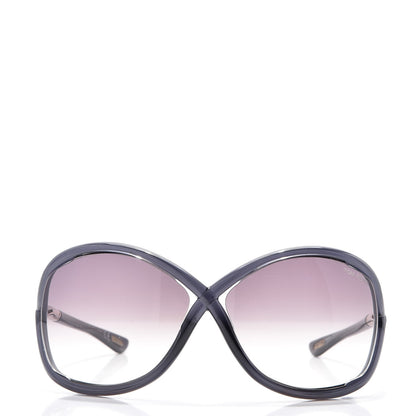 Tom Ford Acetate Whitney Crossover Sunglasses TF9 Blue 2 of 7
