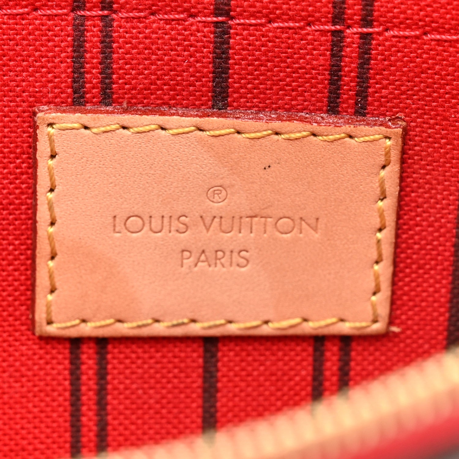 Louis Vuitton Monogram Neverfull MM GM Pochette Cherry 11 of 20