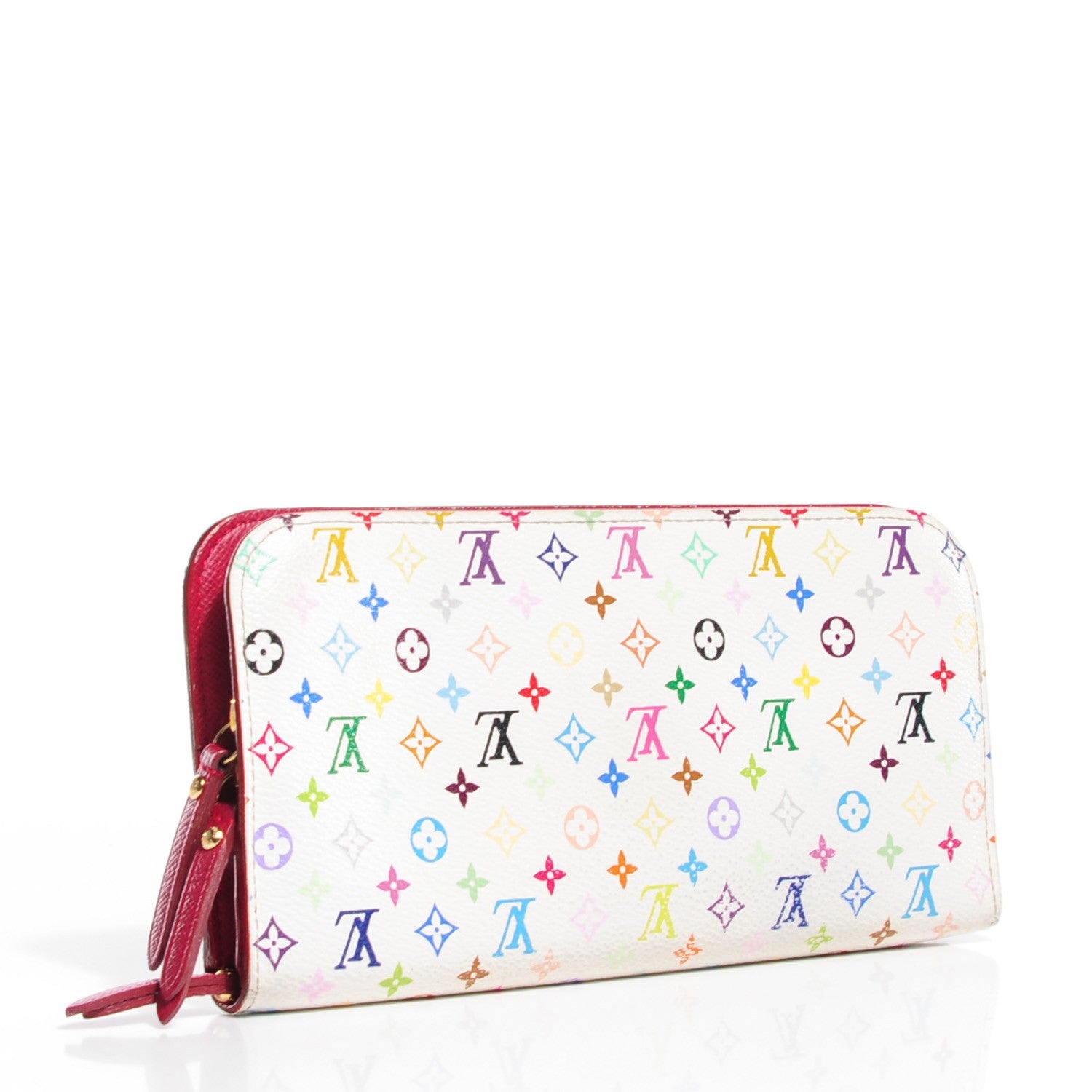 Louis Vuitton Monogram Multicolor Insolite Wallet White Eglantine 3 of 6