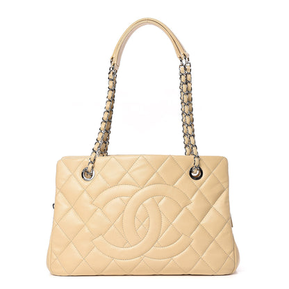 Chanel Caviar Caviar Quilted CC Tote Beige 1 of 19