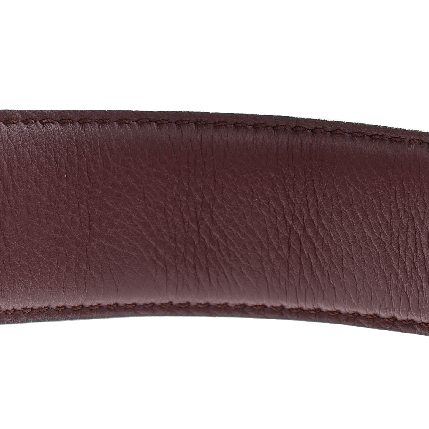 Vitello Dolce Plexiglass Bi-Color Studded Strap You Lagun Bordeaux Multicolor